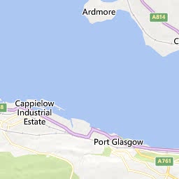 Map of Langbank