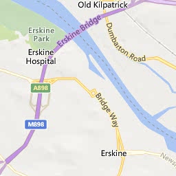 Map of Erskine