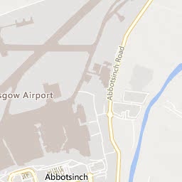 Map of Glasgow Airport