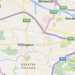 Map of Paisley