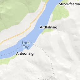 Map of Aberfeldy