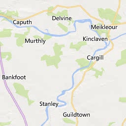 Map of Dunkeld