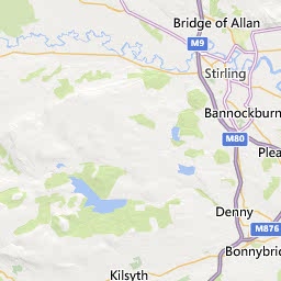 Map of Glasgow