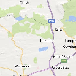 Map of Kinross