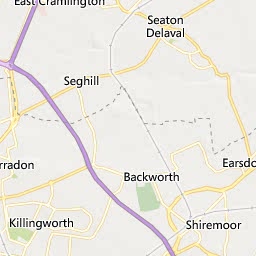 Map of Wallsend