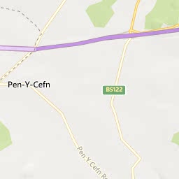 Map of Caerwys