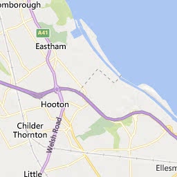 Map of Ellesmere Port