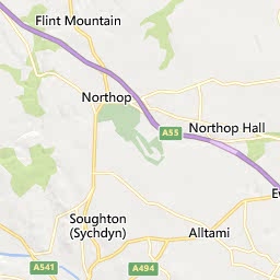 Map of Deeside