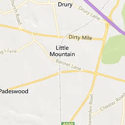 Map of Buckley