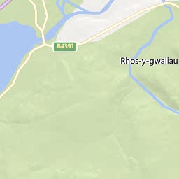 Map of Bala