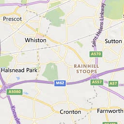 Map of Widnes