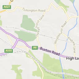 Map of Poynton