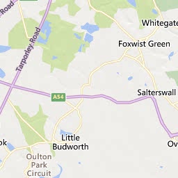 Map of Tarporley