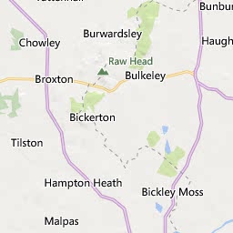 Map of Malpas