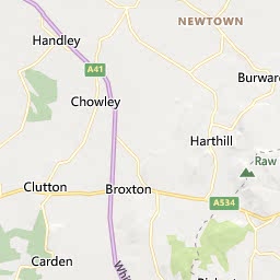 Map of Tarporley