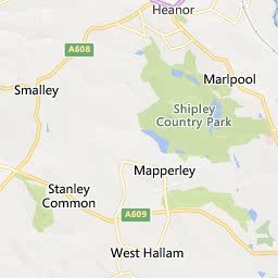 Map of Ilkeston