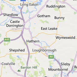 Map of Nottingham
