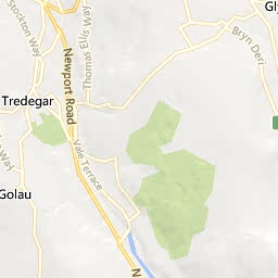 Map of Ebbw Vale