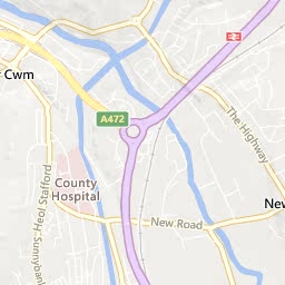 Map of Griffithstown