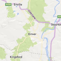 Map of Kidderminster