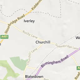 Map of Hagley