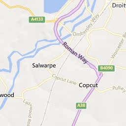 Map of Droitwich