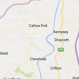 Map of Worcester