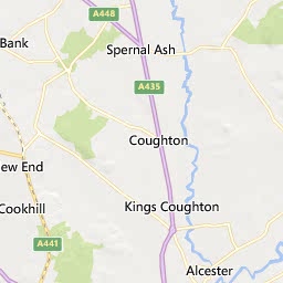 Map of Redditch