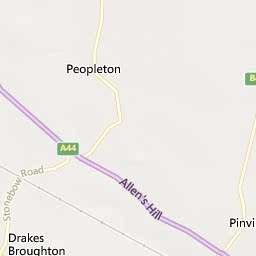 Map of Pershore