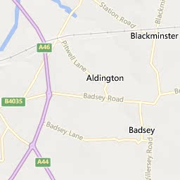Map of Evesham