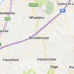 Map of Stroud