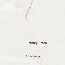 Map of Tetbury