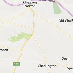 Map of Chipping Norton