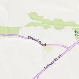 Map of Cirencester