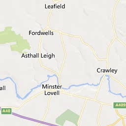 Map of Witney
