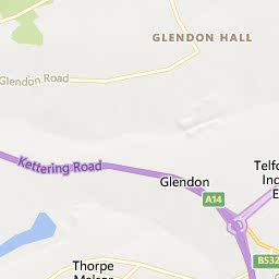 Map of Desborough