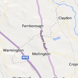 Map of Banbury