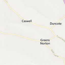 Map of Towcester