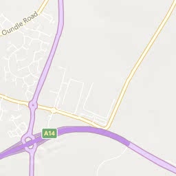Map of Thrapston