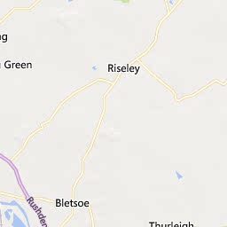 Map of Rushden