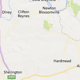 Map of Newport Pagnell