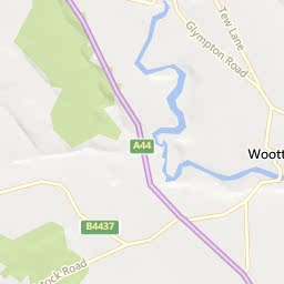 Map of Woodstock