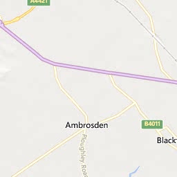 Map of Bicester
