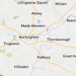 Map of Milton Keynes