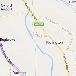 Map of Kidlington