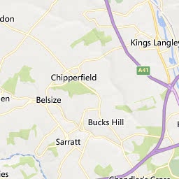 Map of Rickmansworth