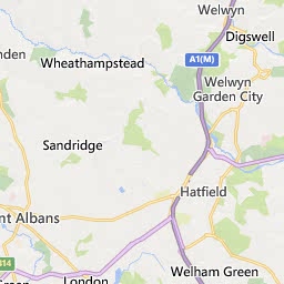 Map of Watford