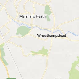 Map of Harpenden