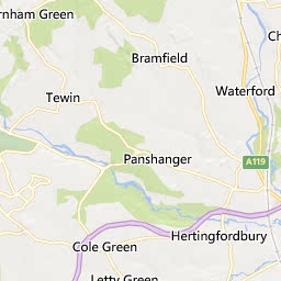 Map of Hatfield