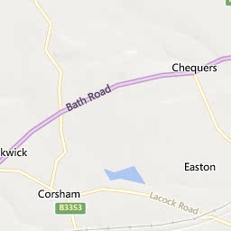 Map of Corsham